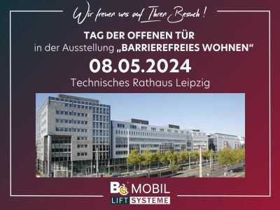 Tag der offenen Tür - Ausstellung „Barrierefreies Wohnen“ in Leipzig